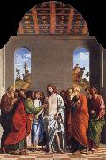 MORONI, Giovanni Battista The Incredulity of Saint Thomas oil painting picture wholesale